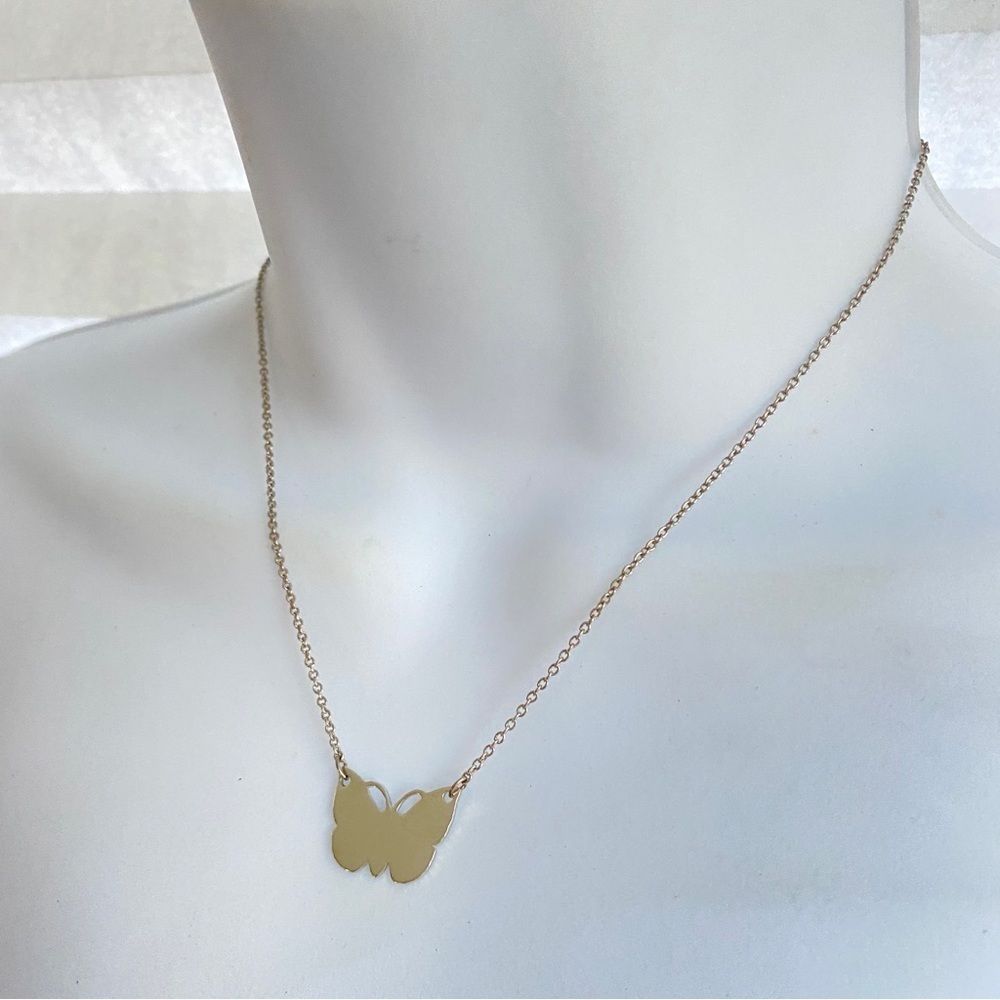 Silver Butterfly on Chain